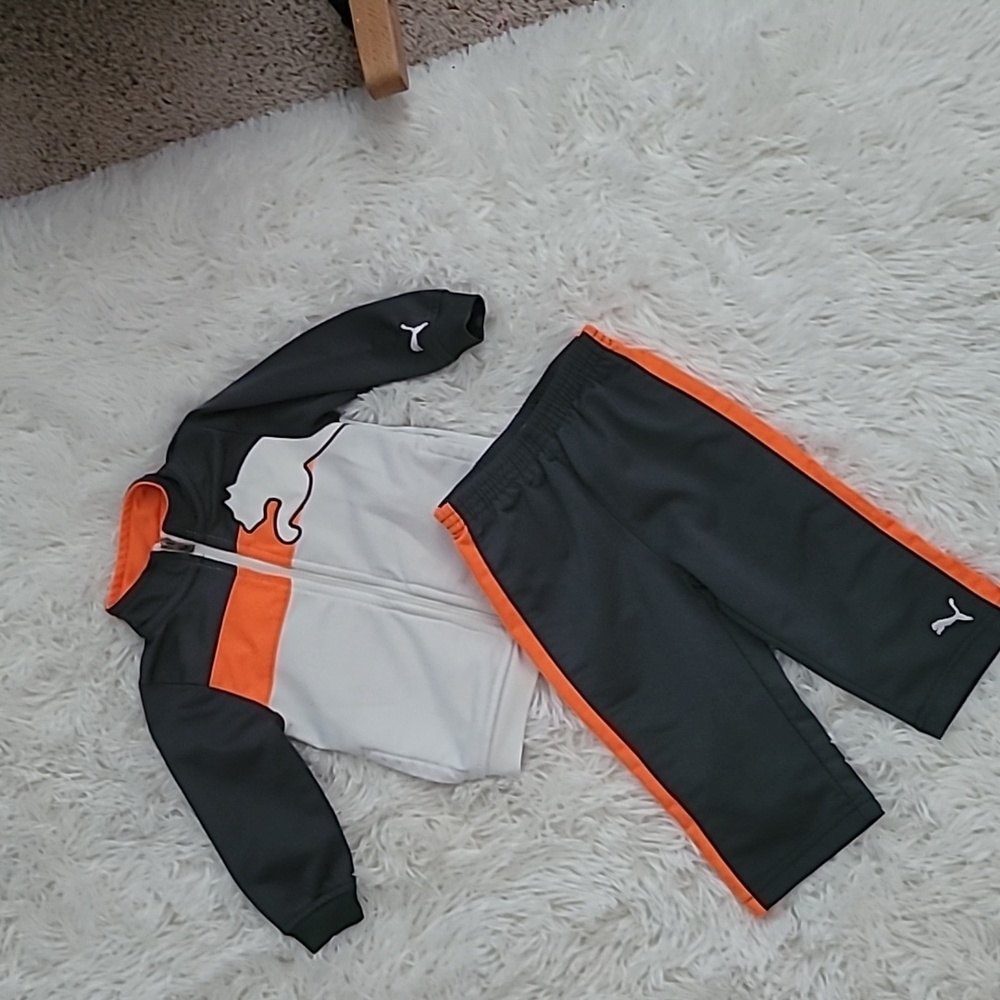PUMA Matching Track Set Size 6-9 Months Gender Neutral